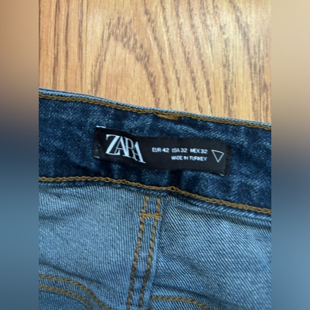 Zara denim splatter paint 32 - Picture 4 of 11